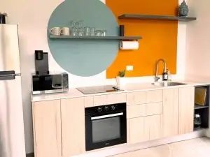 Fully equipped kitchen in Villa 1 vacation rental, Nosara Costa Rica