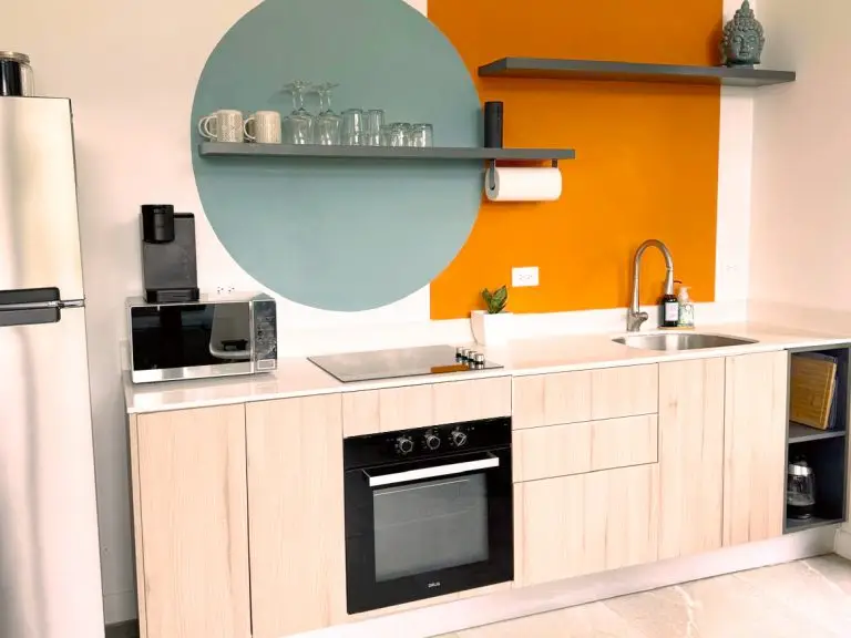 Fully equipped kitchen in Villa 1 vacation rental, Nosara Costa Rica