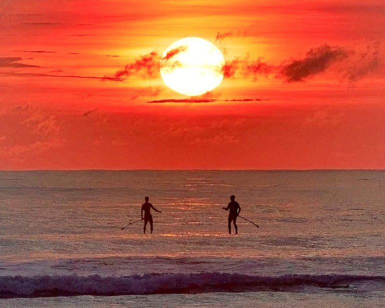 paddleboarders moved
